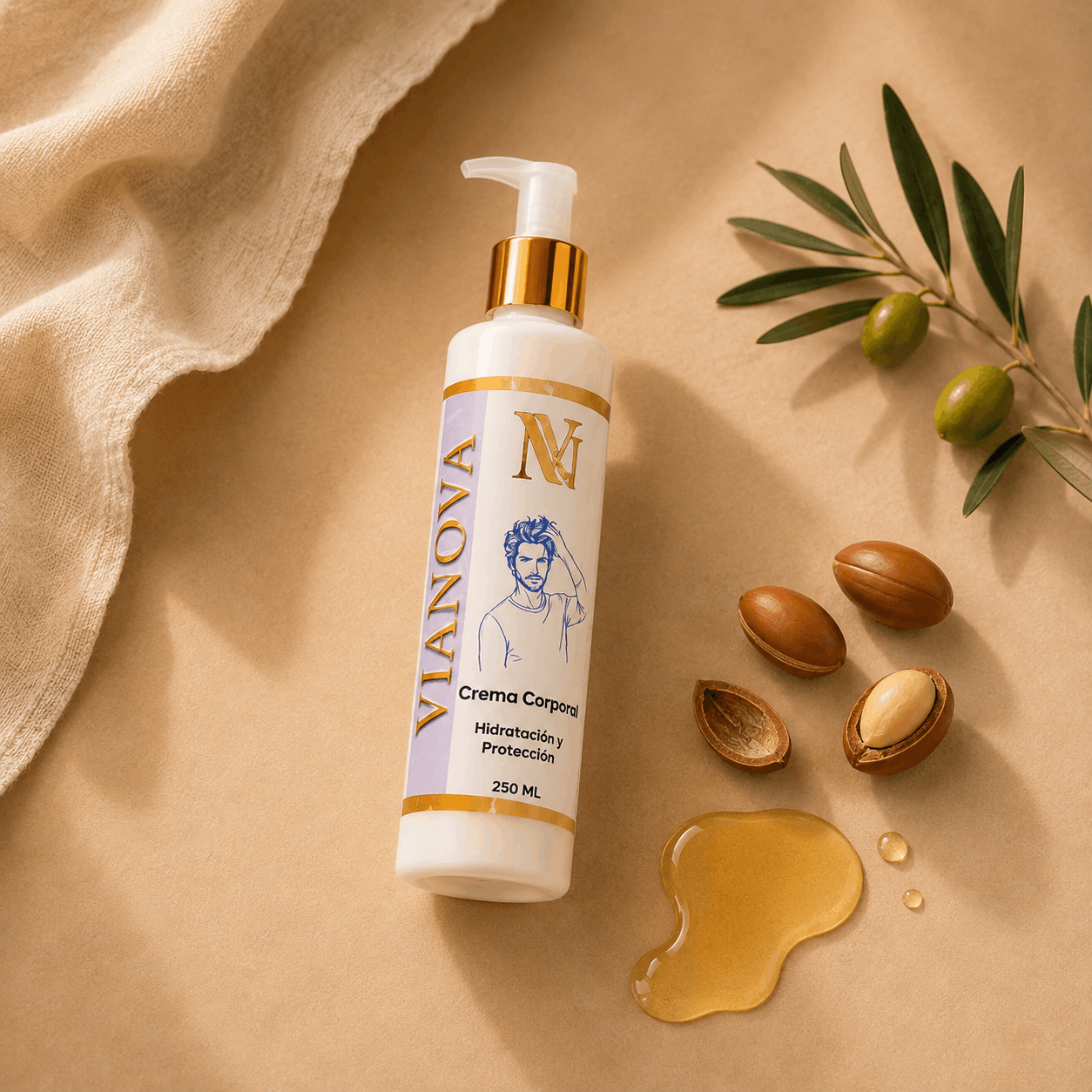 Crema Corporal Caballeros 250ml - Image 4